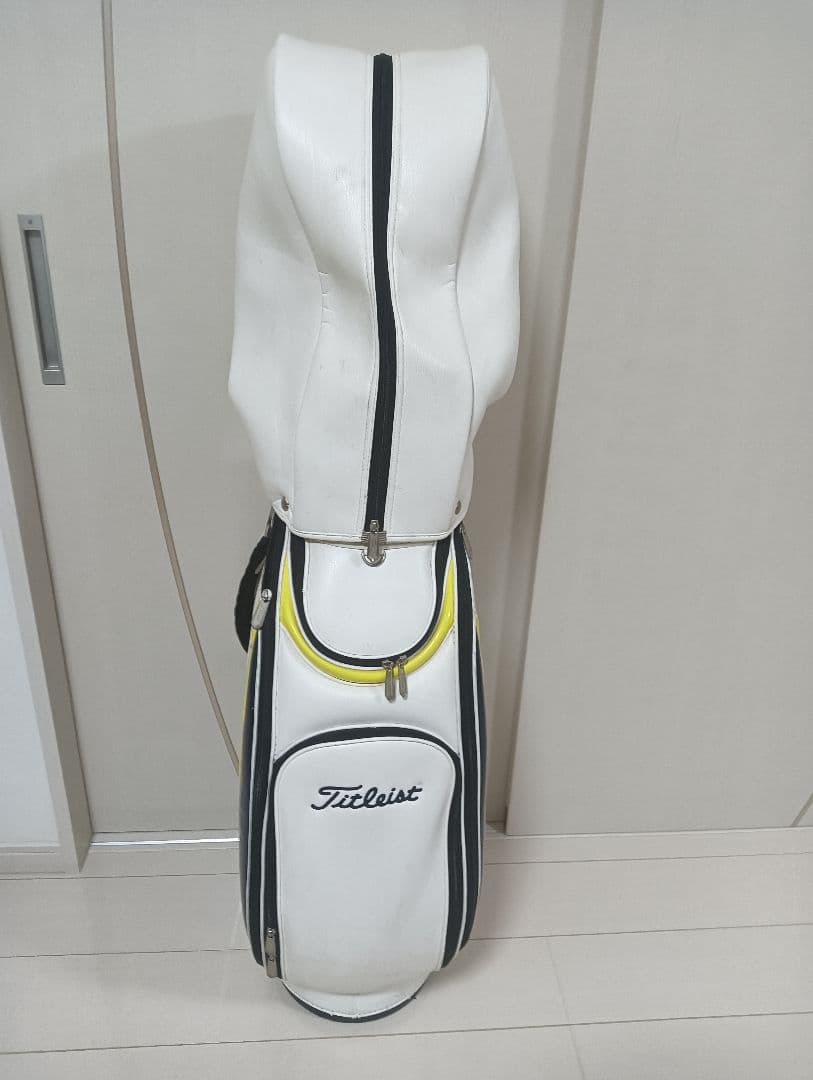 Titleist キャディバッグ ホワイト/イエロー