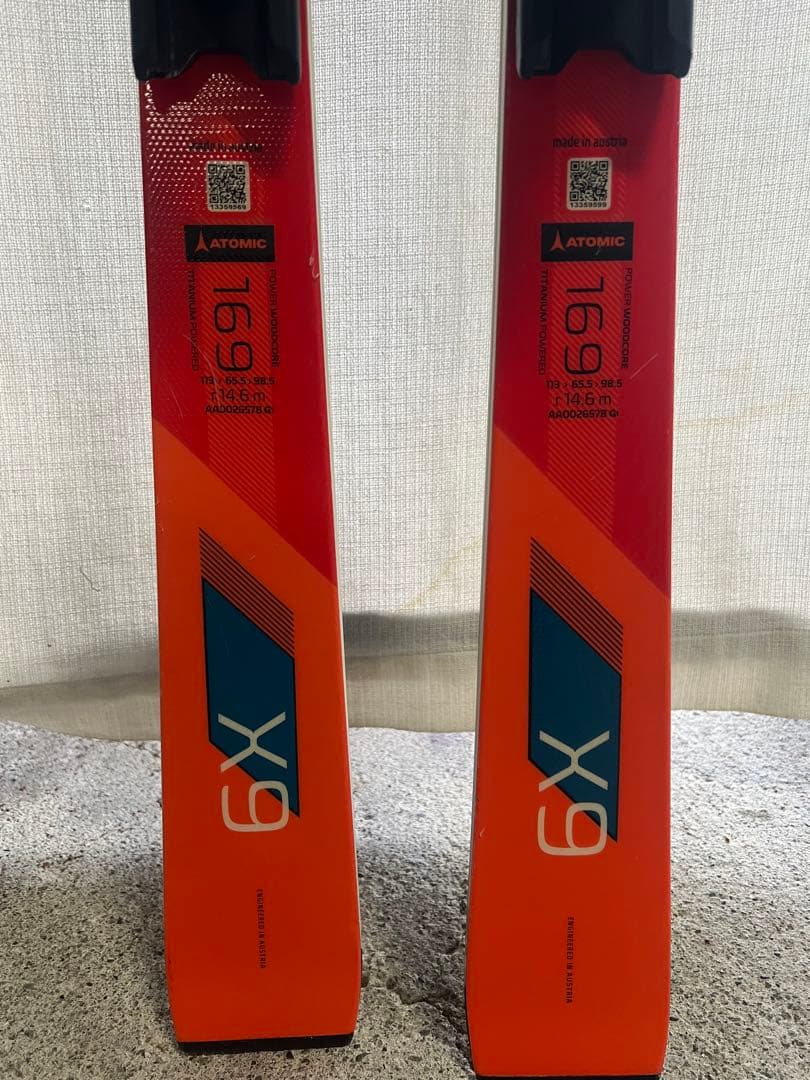 アトミックスキー　Redster X9 スキー 169cm