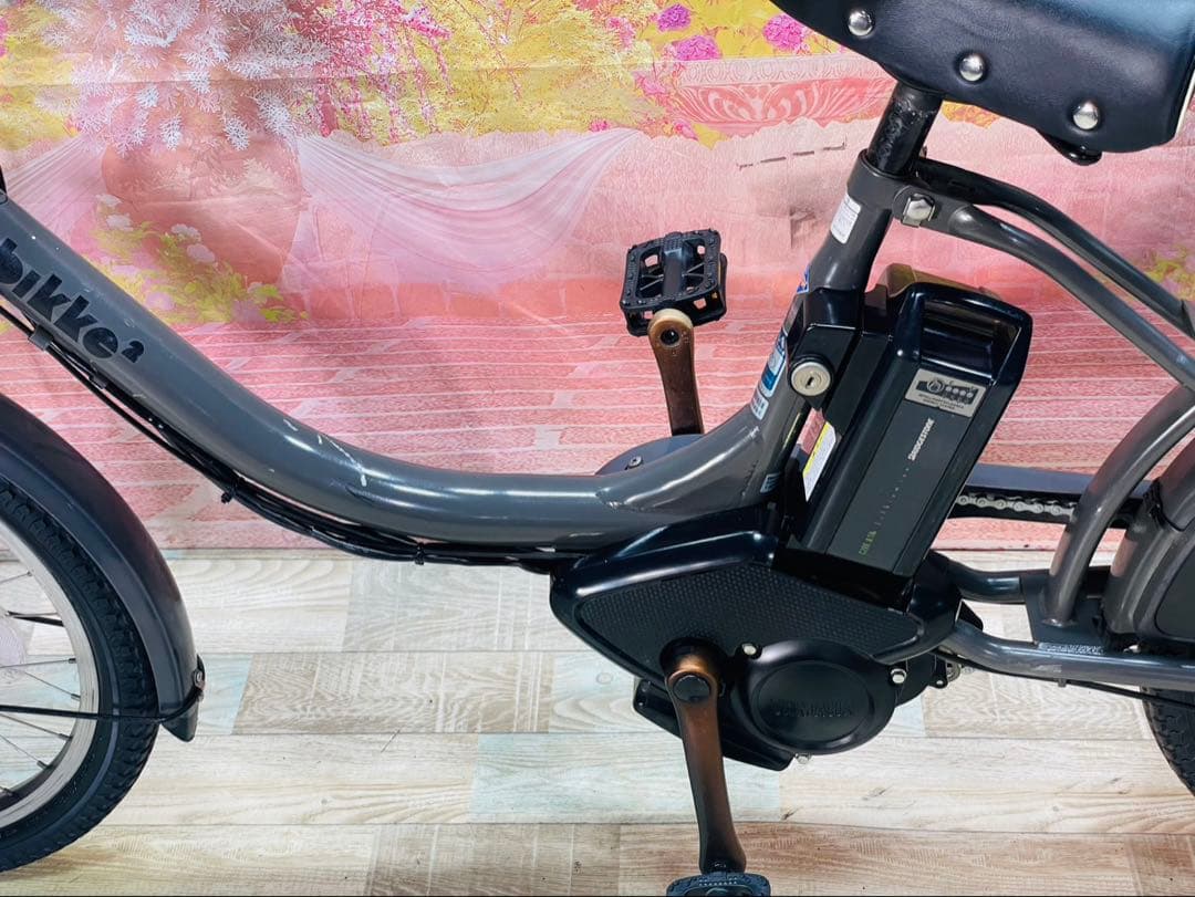 ZK3350 電動自転車 ブリヂストン ビッケ 子供乗せ 20インチ 送料無料