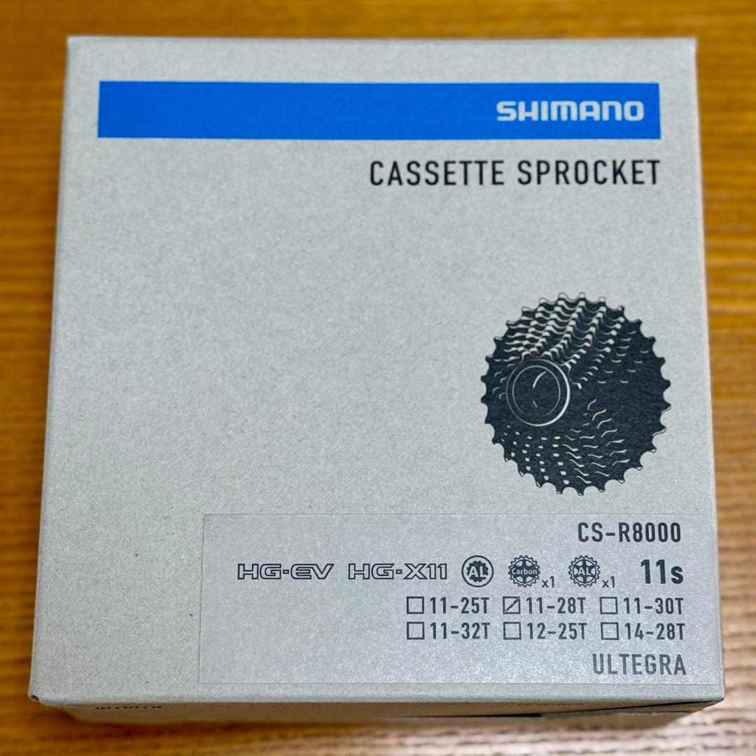 シマノ アルテグラ CS-R8000 11-28T 11段 カセットスプロケット