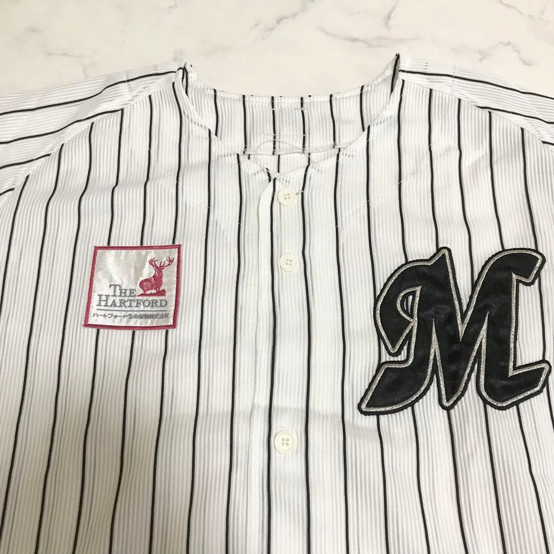【美品】千葉ロッテマリーンズ プロコレ ユニフォーム アジアチャンピオン NPB