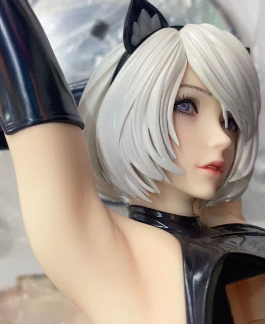 ニーア オートマタ 2B BOLOMO フィギュア ガレージキット スタチュー