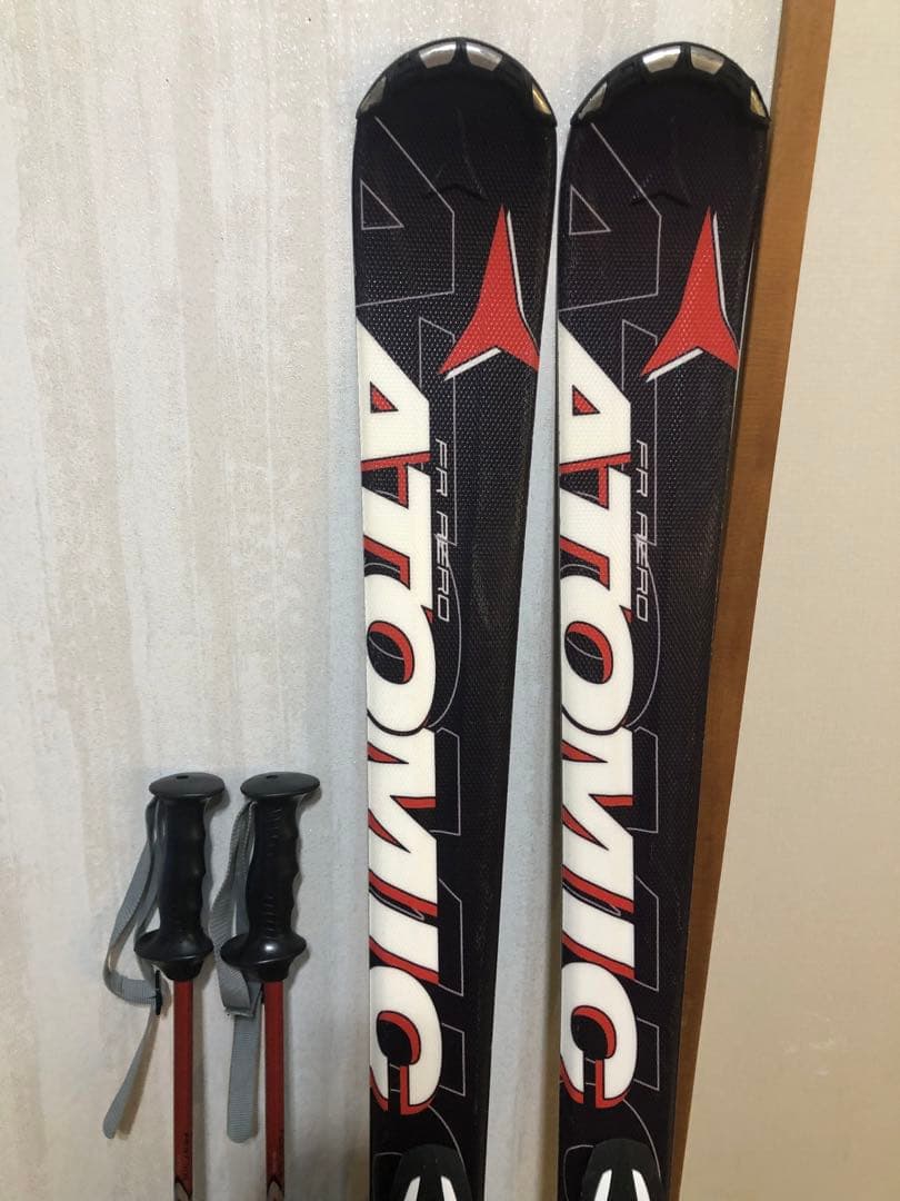 スキーセット【ブーツ&ケース付】アトミック&ヘッド　カービングスキー 160cm