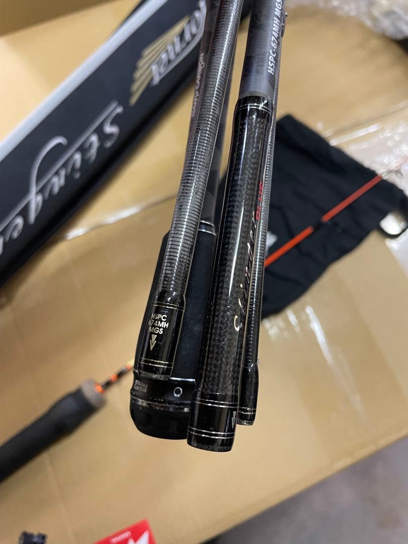 Abu HSPC 674MH MGS + MC750 ベイトロッド
