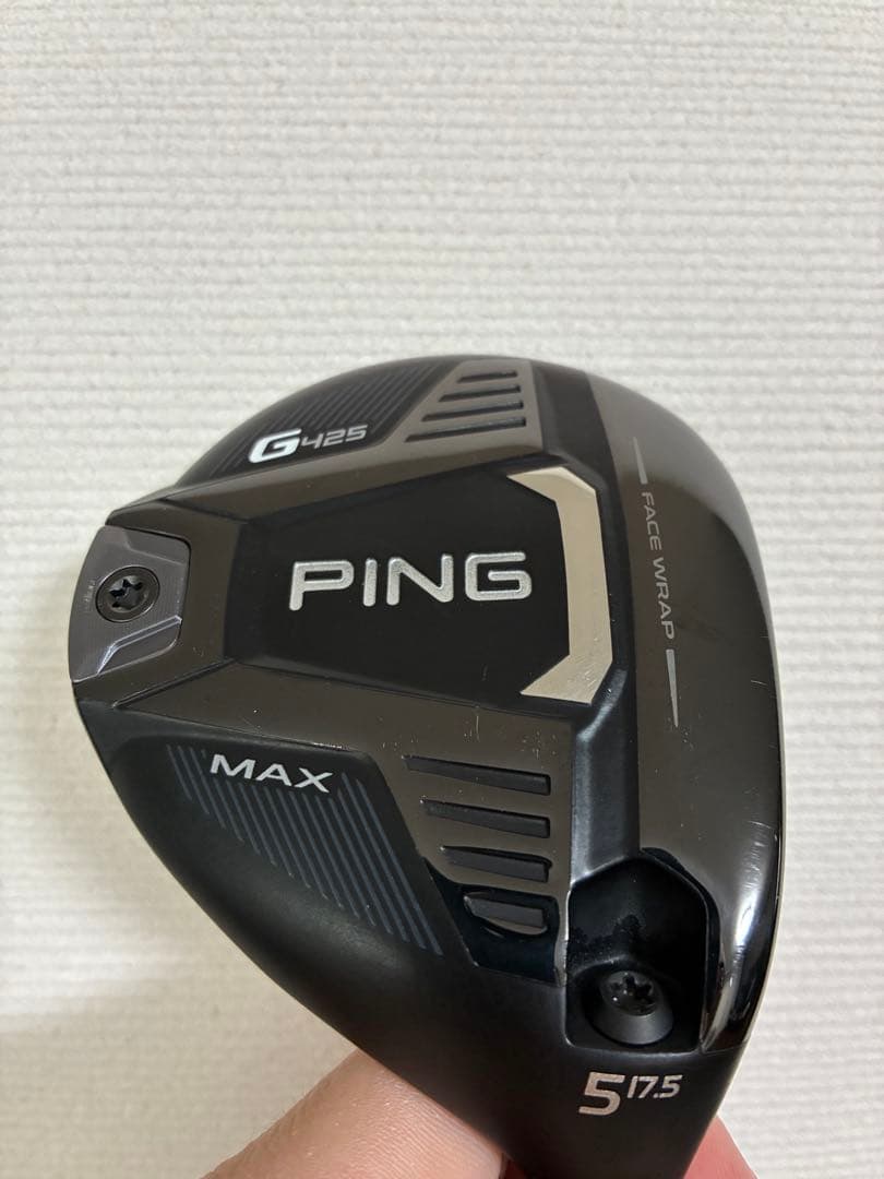 【美品】PING G425 MAX 5Wヘッドのみ純正ヘッドカバー付き