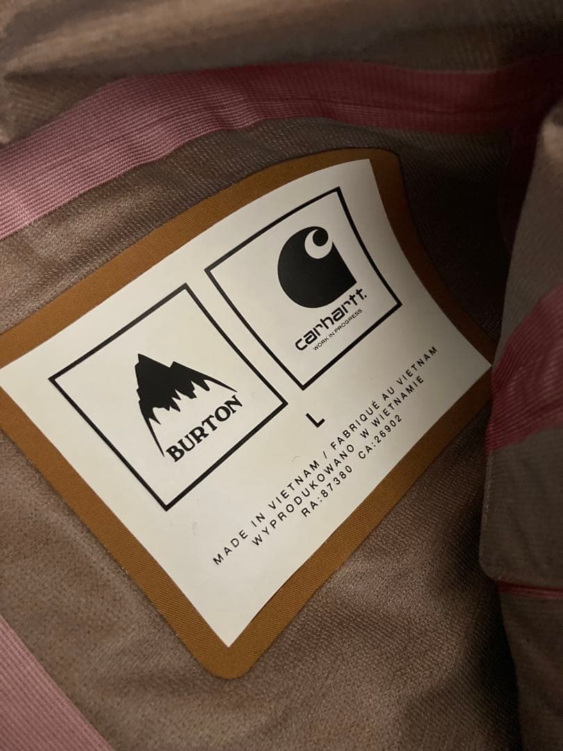 Burton Carhartt コラボ ビブパンツ 新品