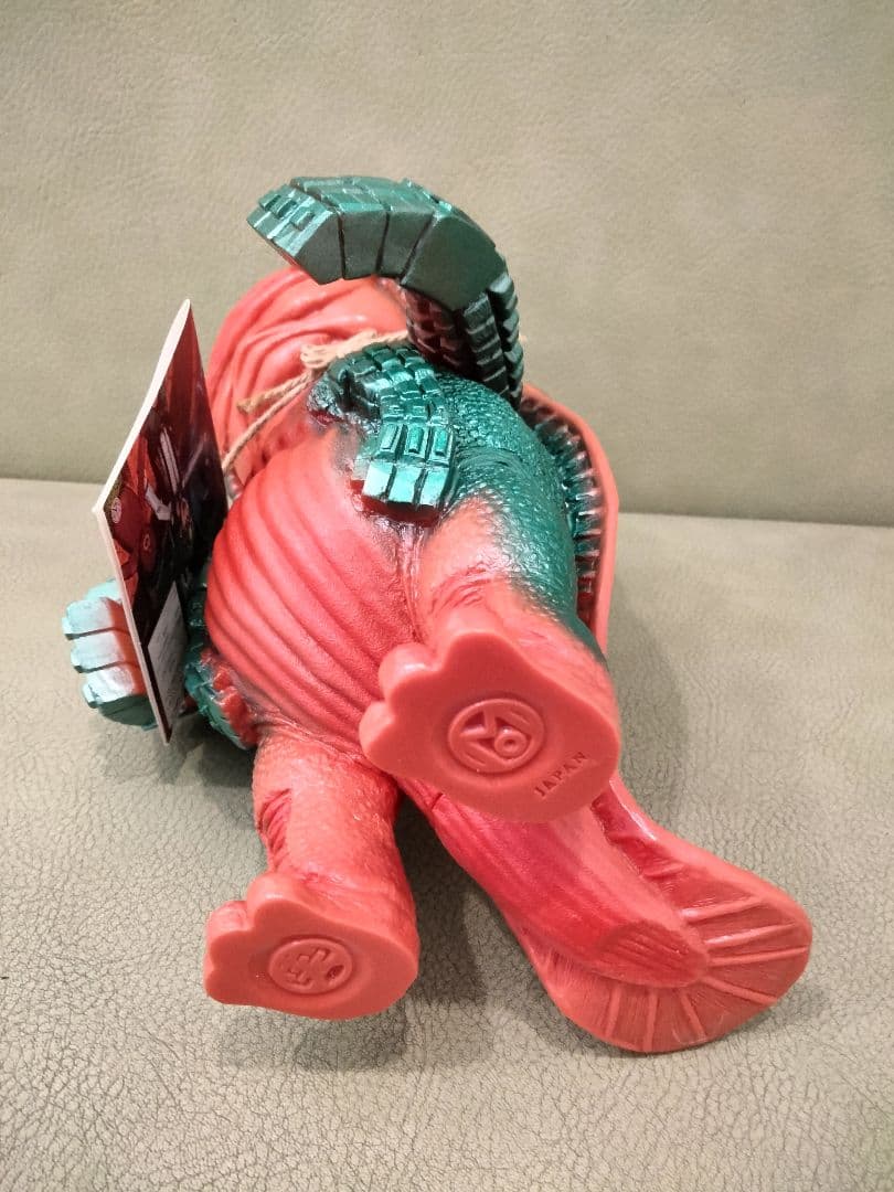 ソフビ　monstock　フロッゲン　オレンジ　izumonster　ブルマァク