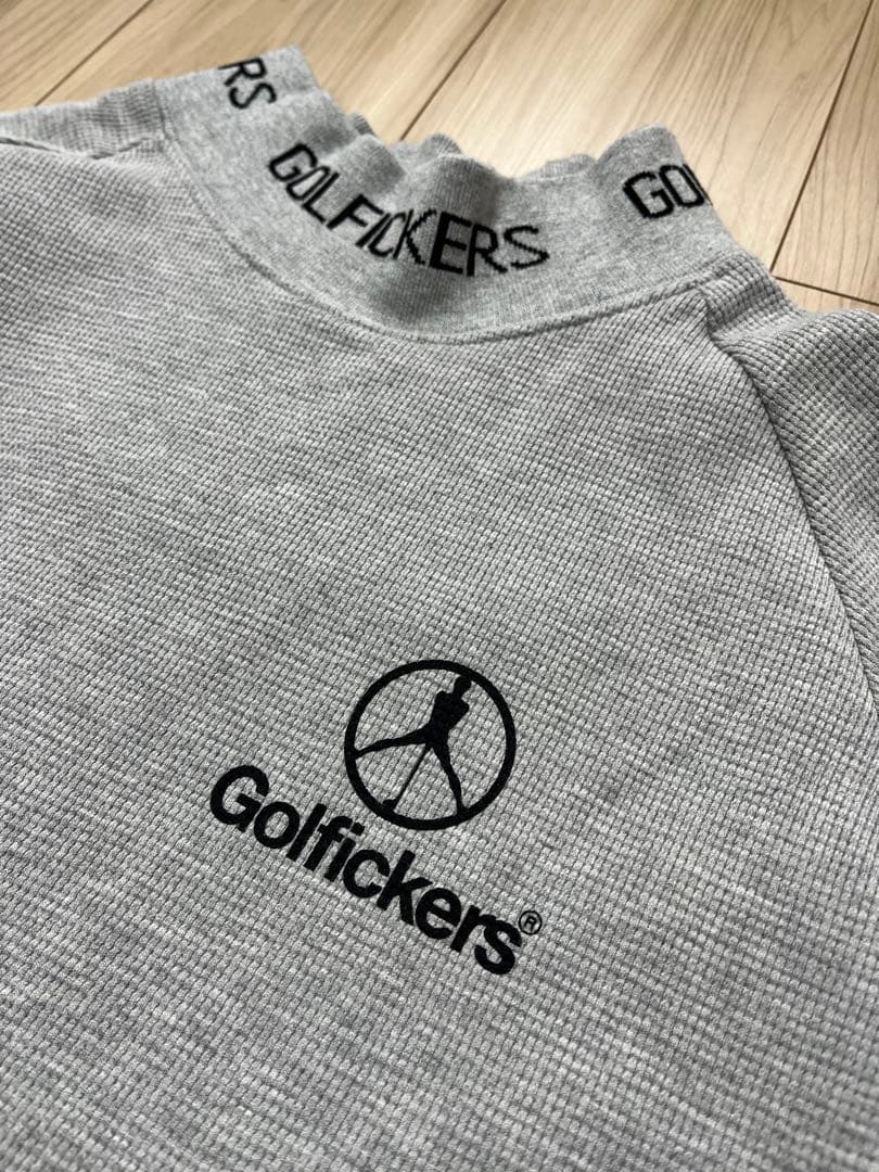 Golfickers ゴルフィッカーズ　モックネック　グレー　サイズM