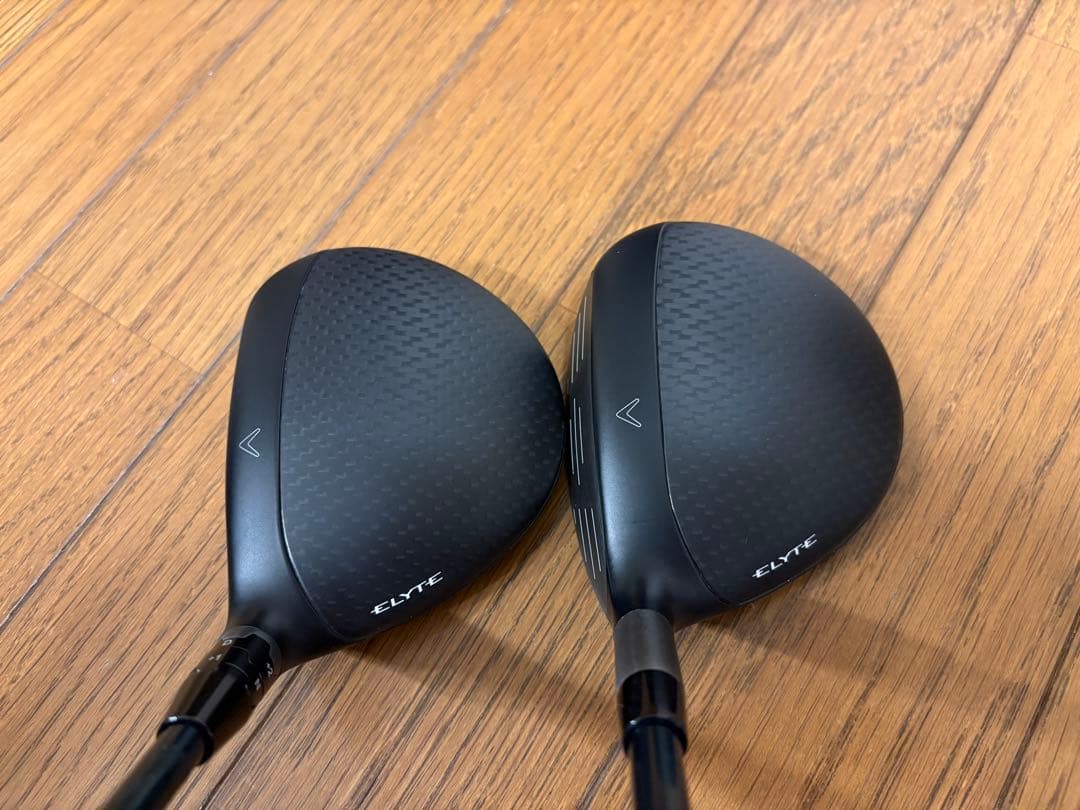 【美品】ELYTE FW（3W:15°:R）& （5W:18°:R）