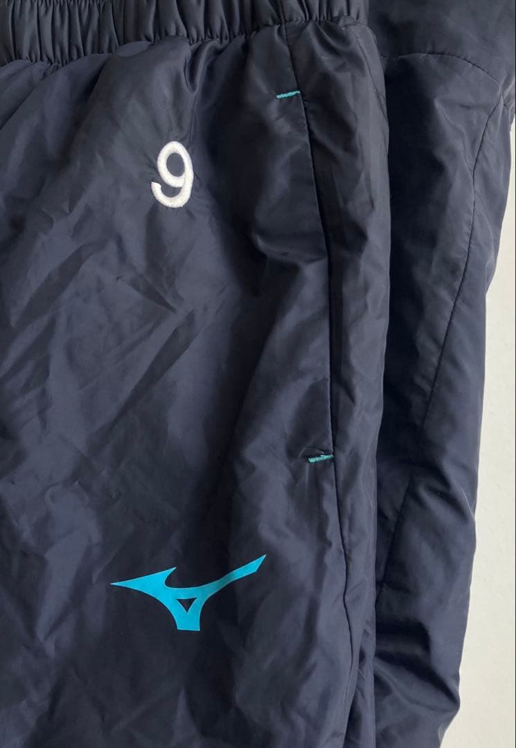 町田jfc ミズノ 防寒着 上下 セット ジュニアユース 中古品 #9