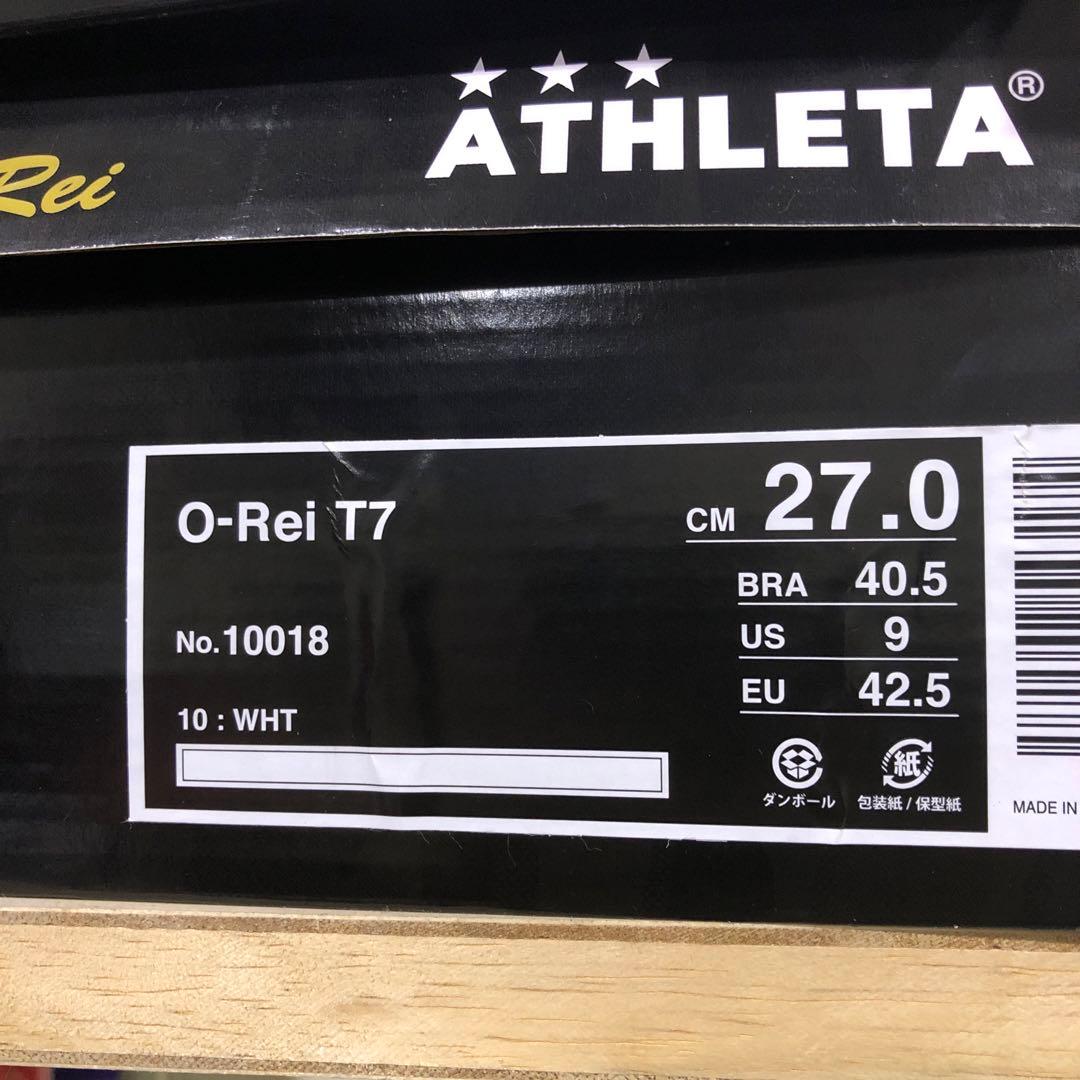 サッカースパイク新品ATHLETA