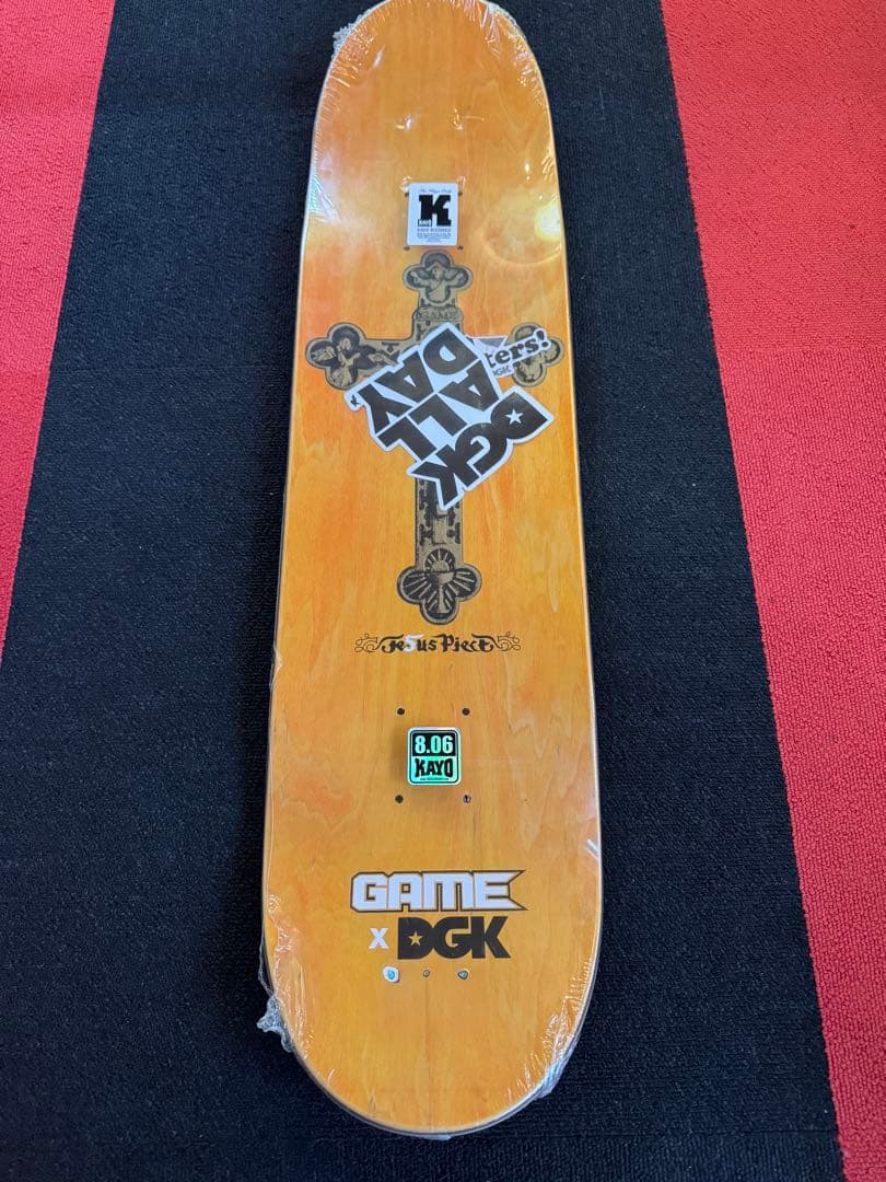 DGK x Game スケートボードデッキ 8.06インチ