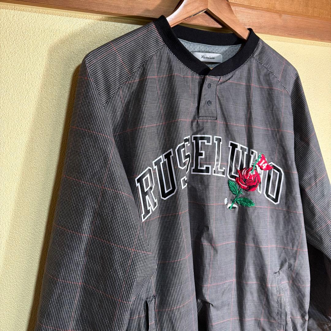 【美品】ラッセルノ チェック柄 プルオーバー ジャケット　定価35000円