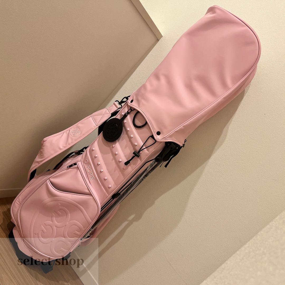 【♡】新品未使用 G/FOREスタンド式 キャディーバック ピンク　ゴルフ