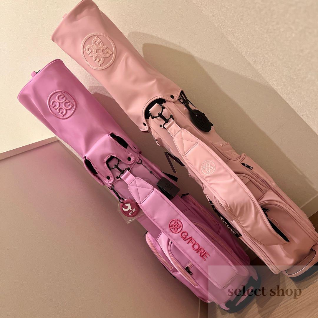 【♡】新品未使用 G/FOREスタンド式 キャディーバック ピンク　ゴルフ