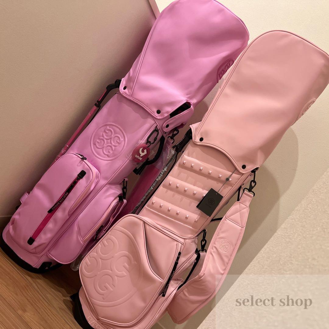 【♡】新品未使用 G/FOREスタンド式 キャディーバック ピンク　ゴルフ