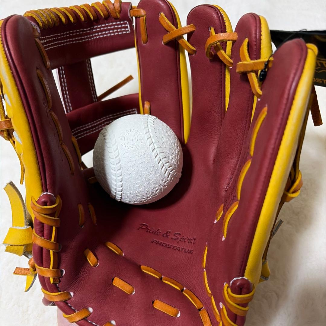 休日限定ゼット　プロステイタス軟式　内野手用　今宮モデル　湯もみ型付け済　新品
