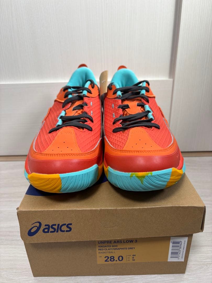 ASICS UNPRE ARS LOW 3 28.0cm オレンジ