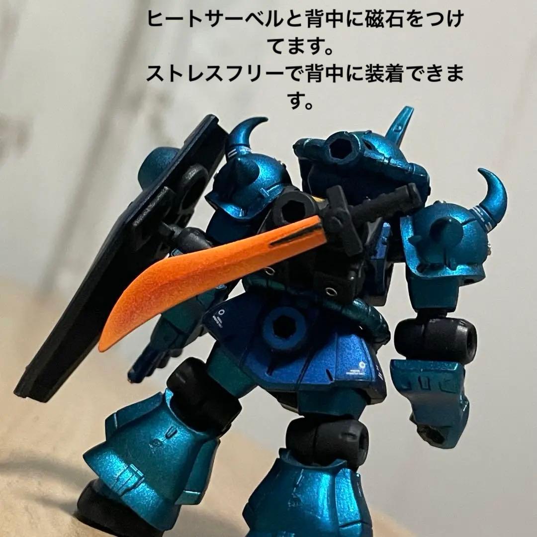 ホ*オ様 モビルスーツアンサンブル　グフ　塗装品　ガンダム　フィギュア　ガチャ