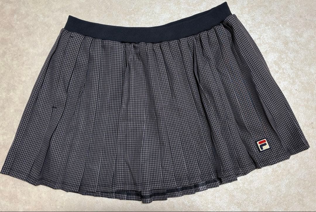 FILA 3点セット【ゲームシャツ、スコート、バイザー】XL