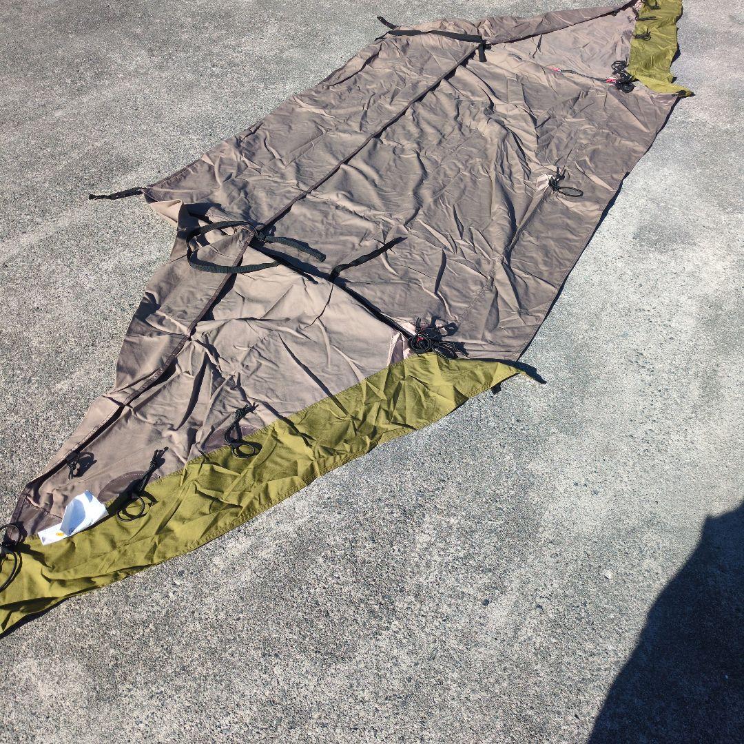【未使用級】テンマク tent-Mark DESIGNS 炎幕の前幕 連結