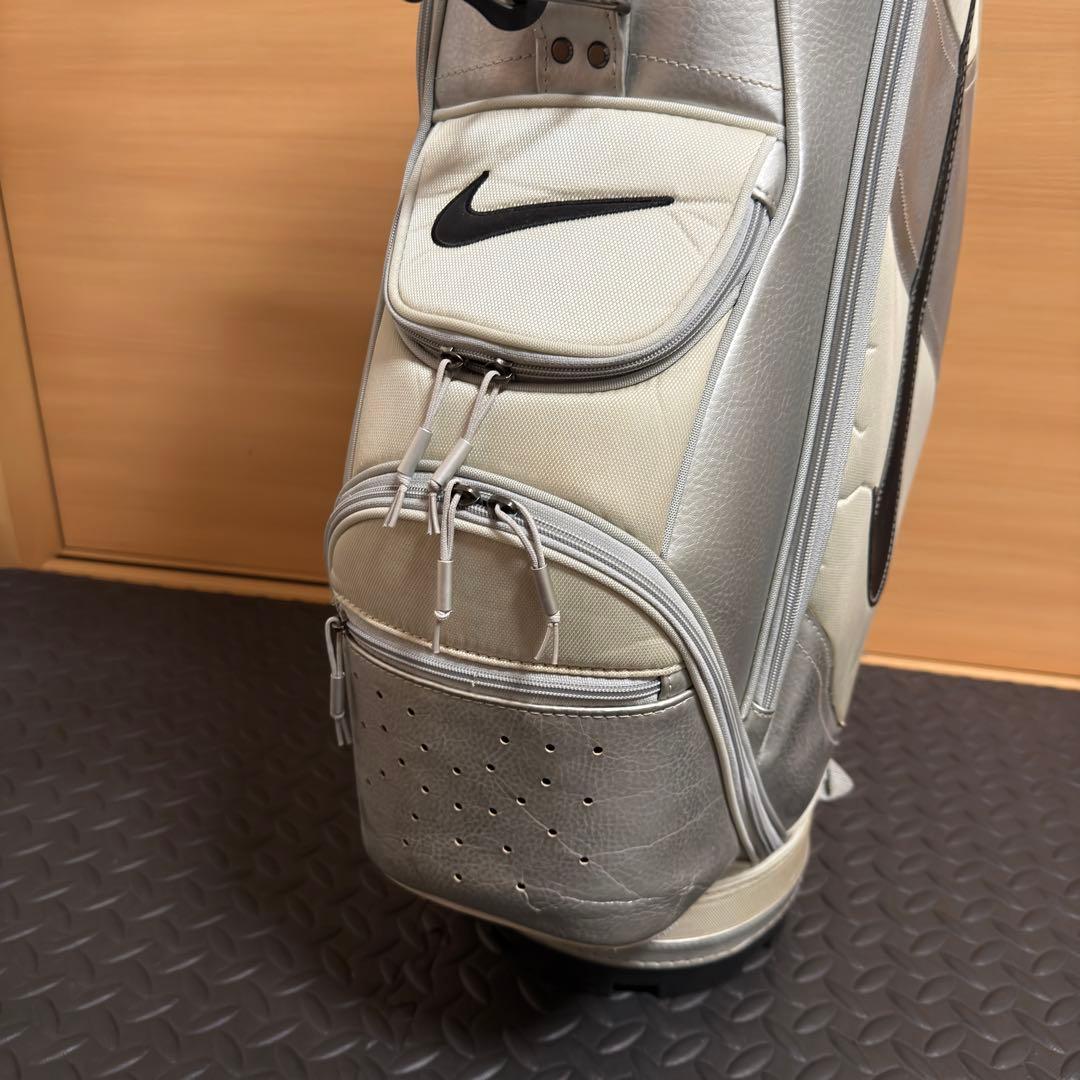 NIKE GOLF ナイキ ゴルフ キャディバッグ 6分割 ホワイト フード