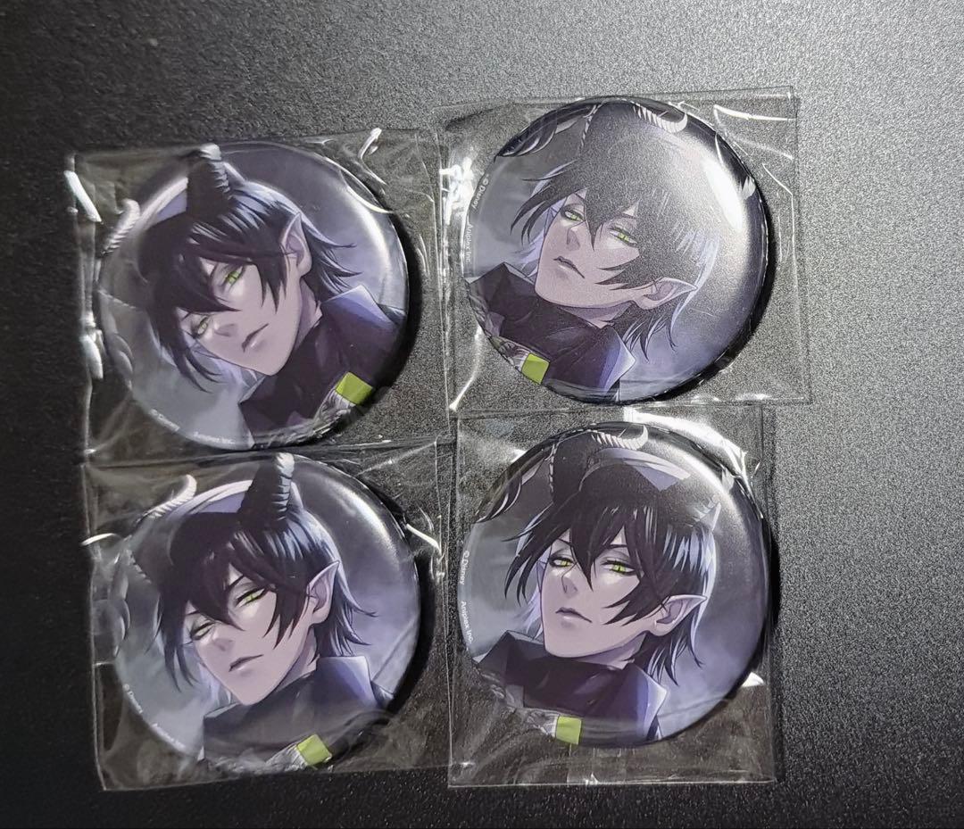 ツイステ マレウス 缶バッジ