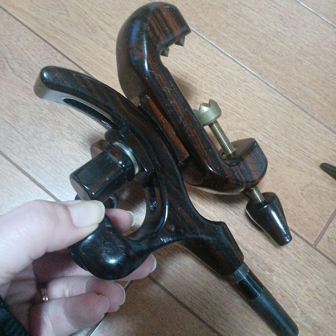 黒檀？ヘラ用万力
