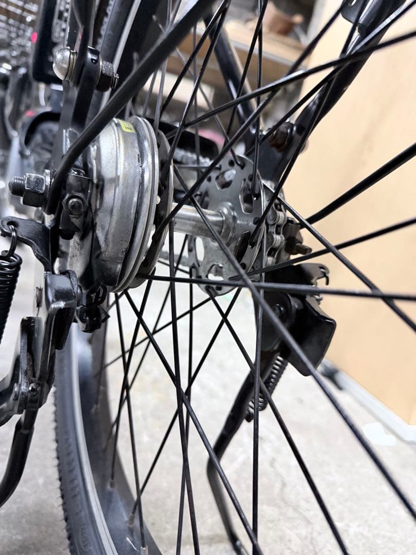 大阪府　パナソニック　電動アシスト自転車 シティタイプ ブラック　20インチ