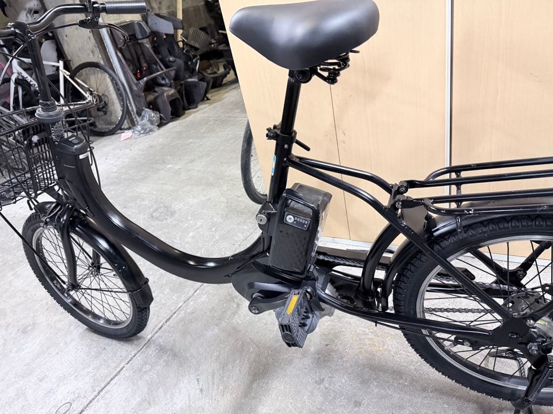 大阪府　パナソニック　電動アシスト自転車 シティタイプ ブラック　20インチ