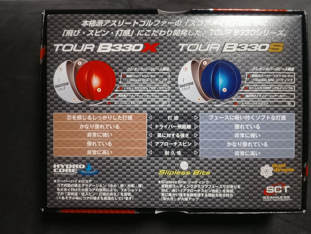 TOUR B330 Xゴルフボール 36個セット