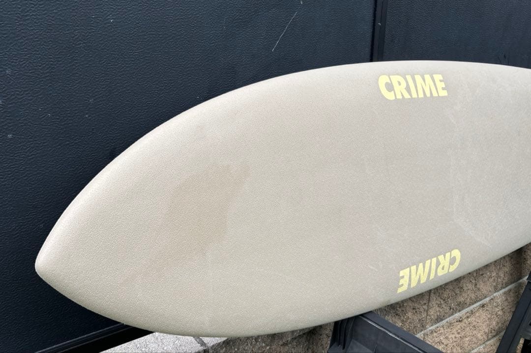 中古 CRIME Surfboards California keel 7’5
