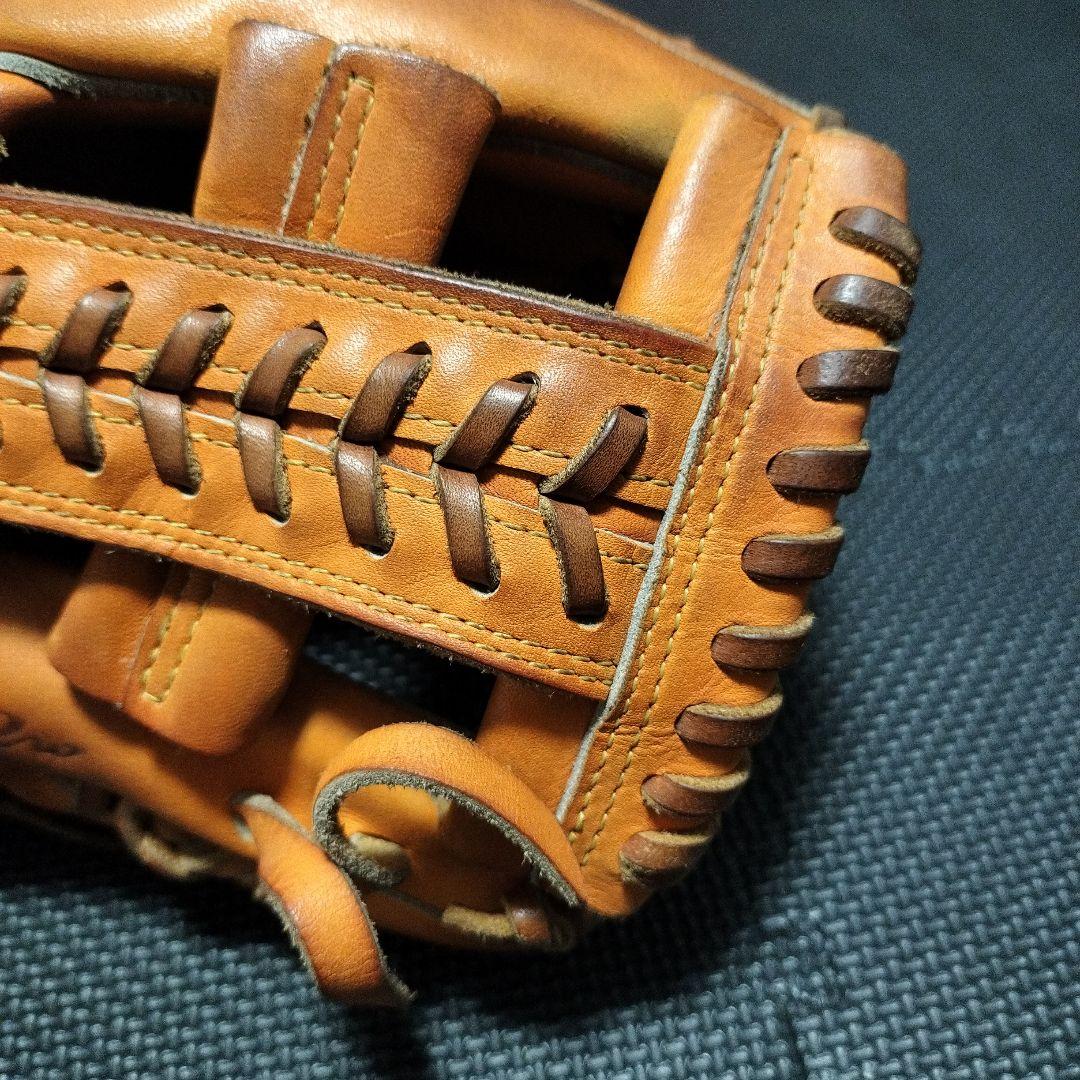 【良品】ミズノプロ軟式内野用サイズ9　セカンド・ショート