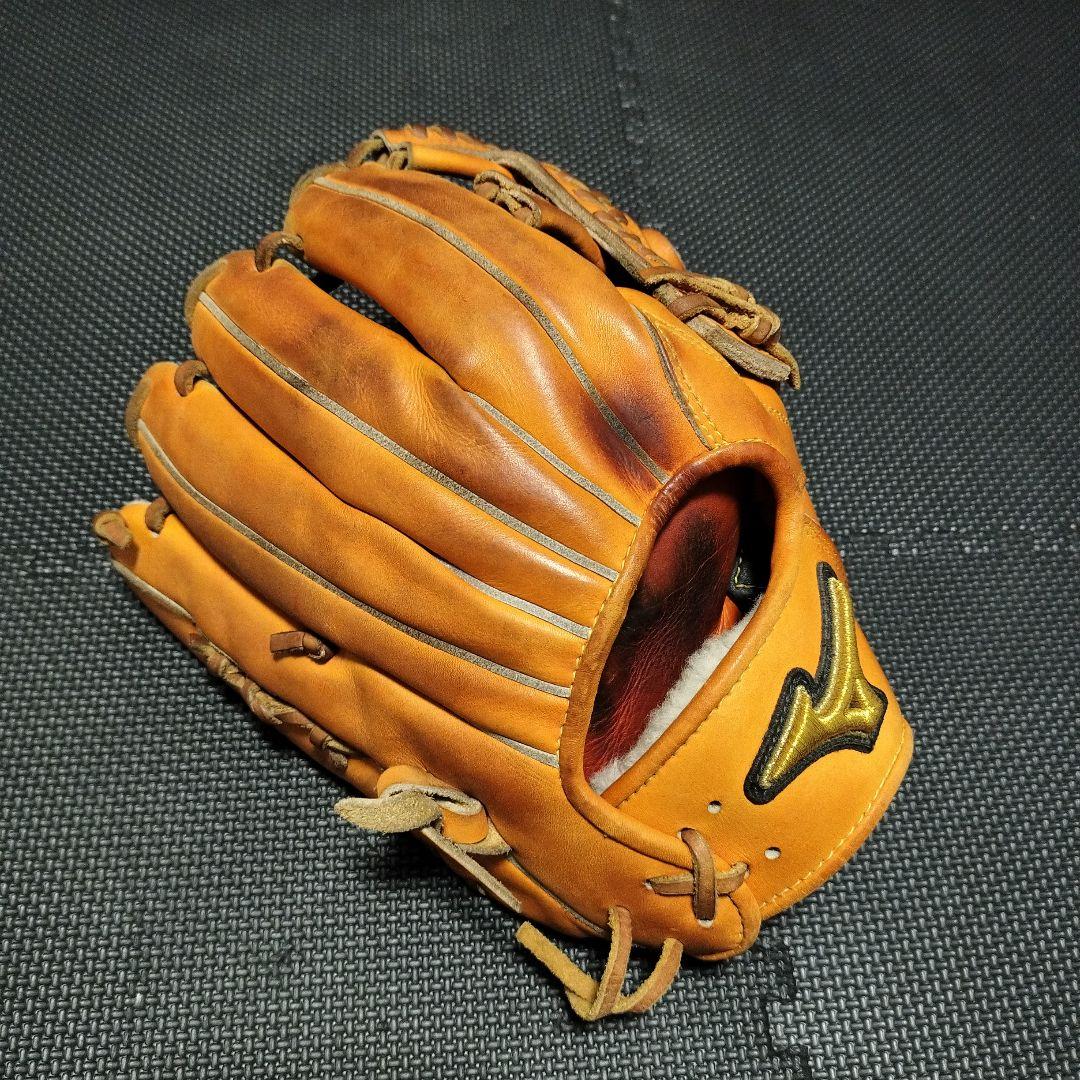 【良品】ミズノプロ軟式内野用サイズ9　セカンド・ショート