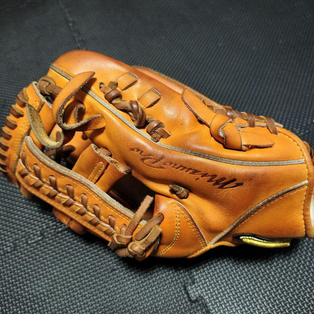 【良品】ミズノプロ軟式内野用サイズ9　セカンド・ショート