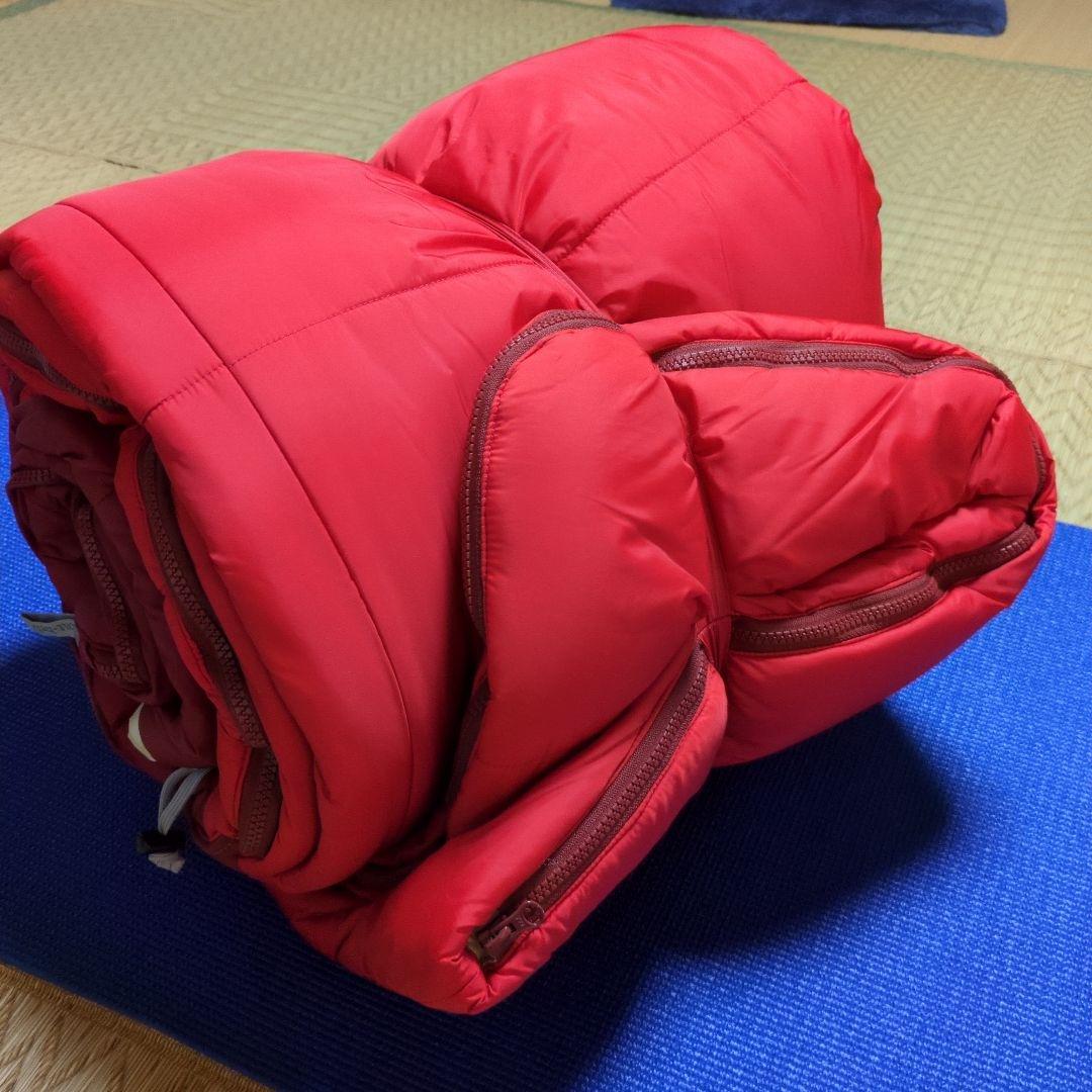 【美品】mont-bellファミリーバッグ#1 モンベル寝袋シュラフ