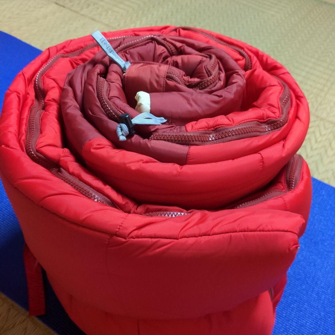 【美品】mont-bellファミリーバッグ#1 モンベル寝袋シュラフ