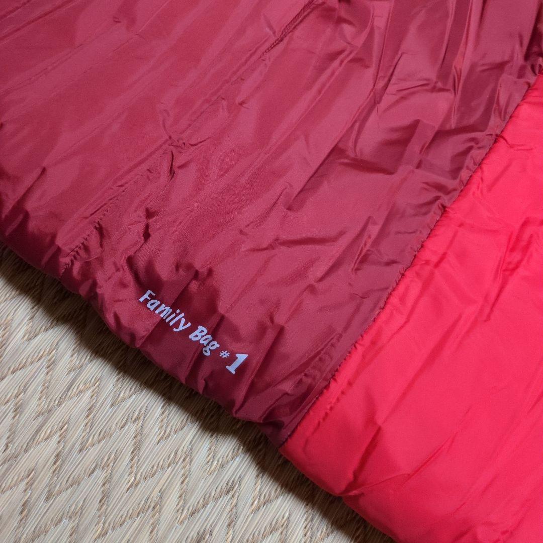【美品】mont-bellファミリーバッグ#1 モンベル寝袋シュラフ