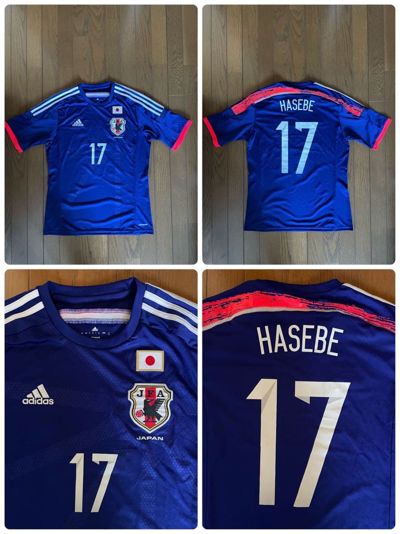adidas 日本代表 長谷部誠 #17 ユニフォーム XL