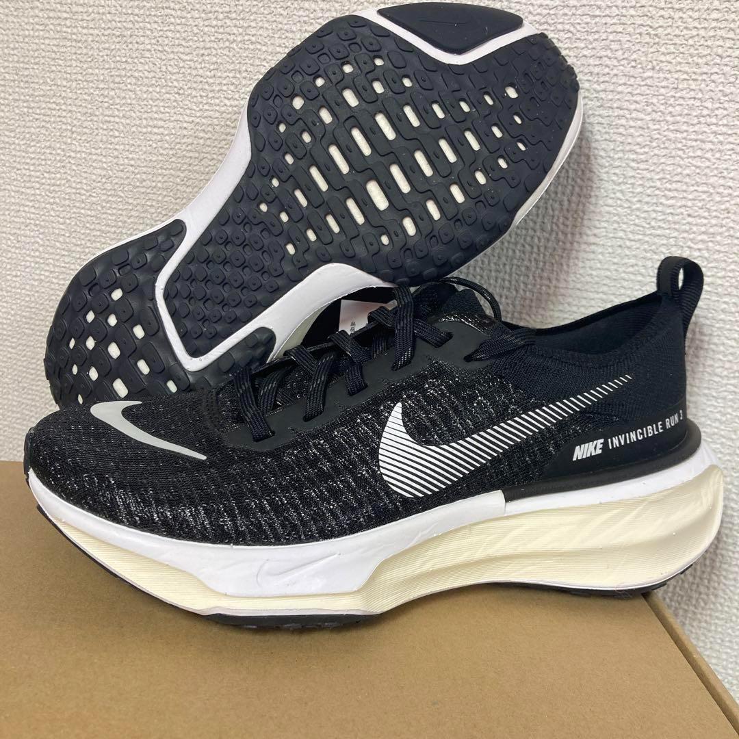新品NIKE ZOOMX INVINCIBLE RUN FK3 23.5cm 黒