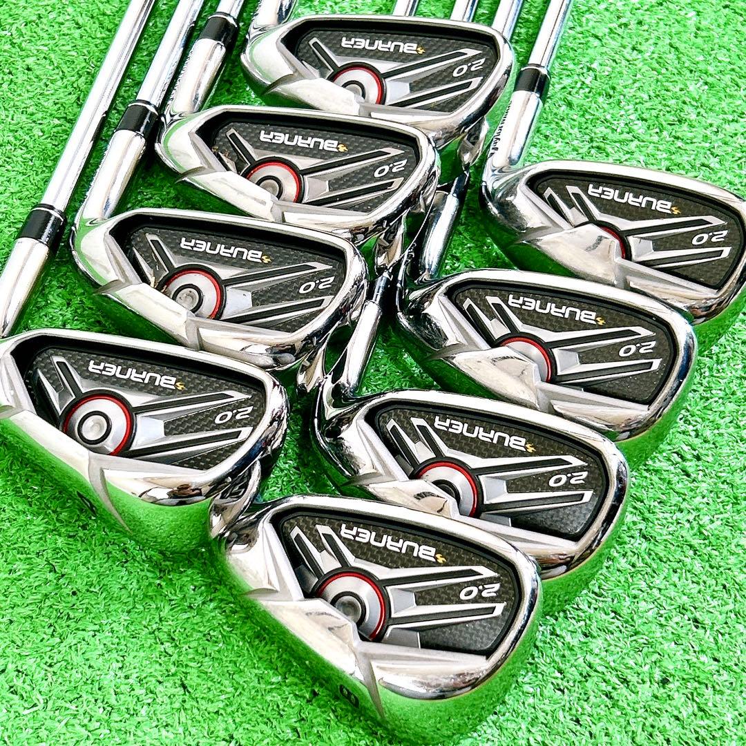 TaylorMade テーラーメイド バーナー2.0 メンズゴルフアイアンセット