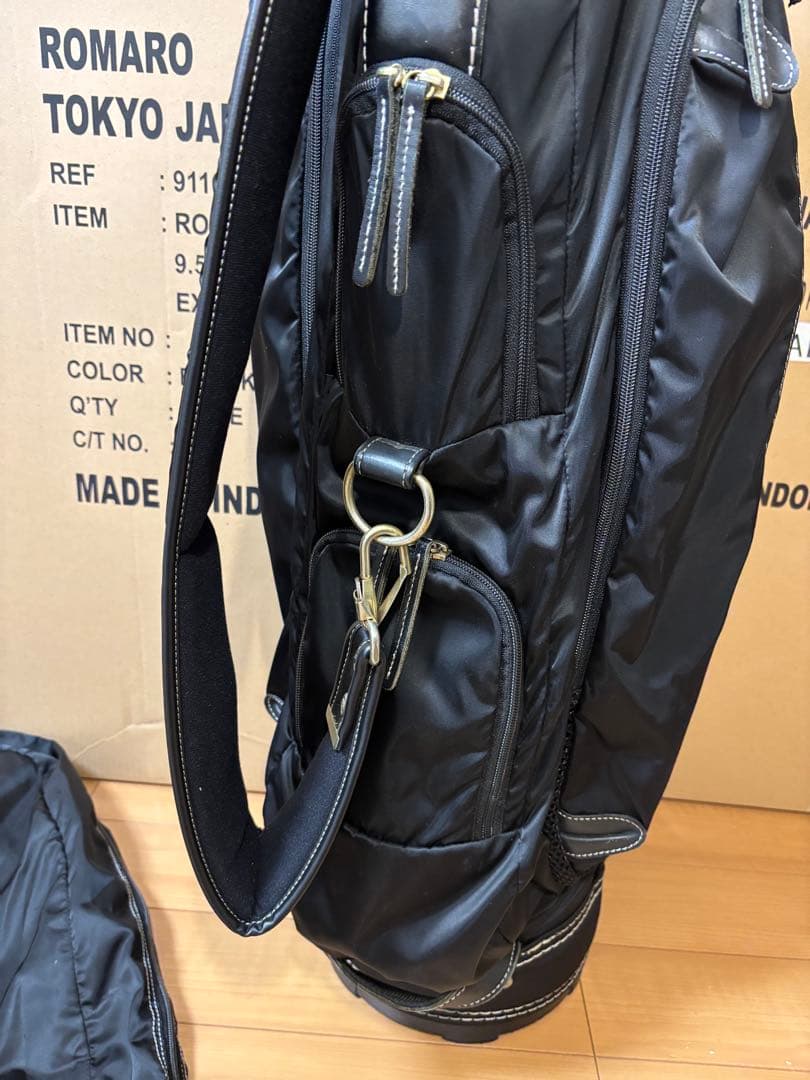 考英舎 キャディバッグ 9型 超軽量 2.2kg 日本製ハンドメイド 美品