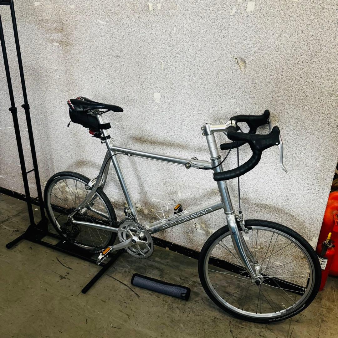 配送無料✨美品！エーエヌデザインワークス ミニベロ ロードバイク