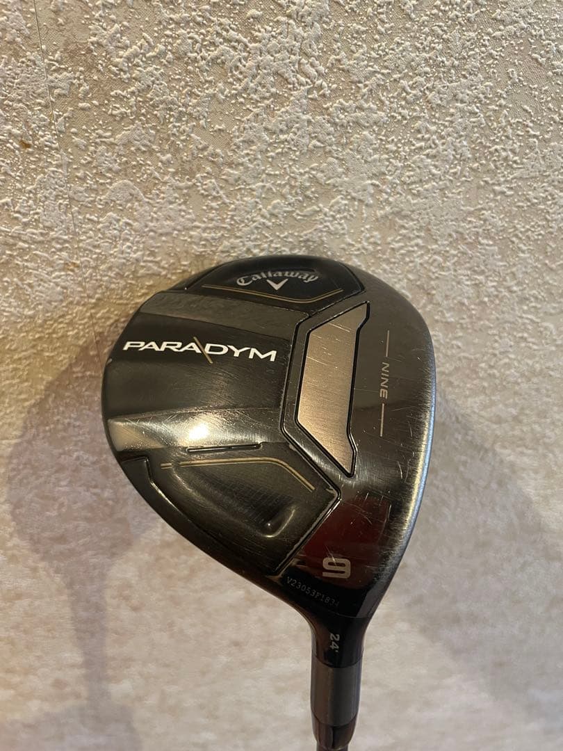 【レア】Callaway PARADYM 9番ウッド 9W ヘッドカバー付き