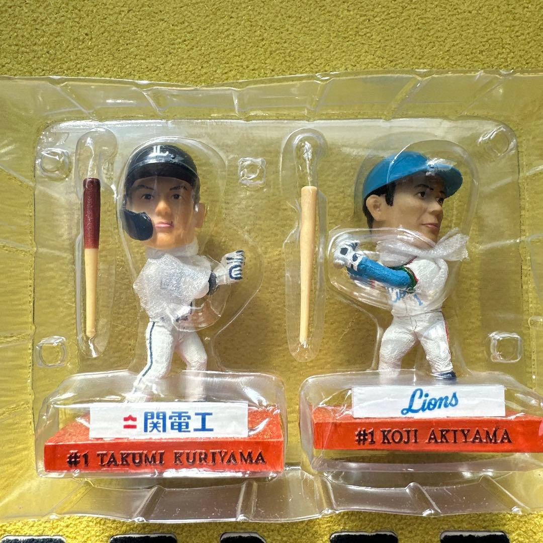 ライオンズ70th記念ボブルヘッド(秋山幸二・栗山巧)