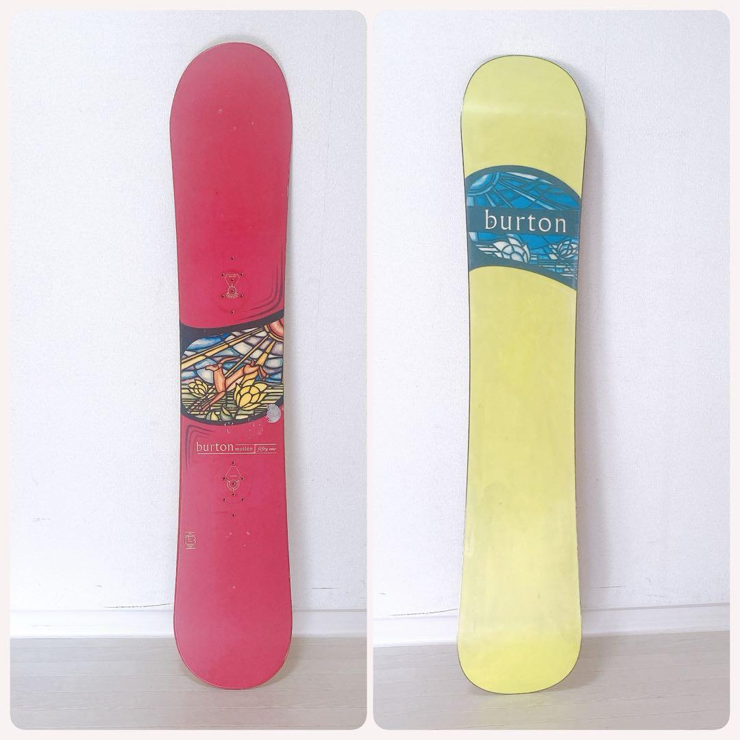 Burton スノーボード Motion 151cm ボードのみ ステンドグラス
