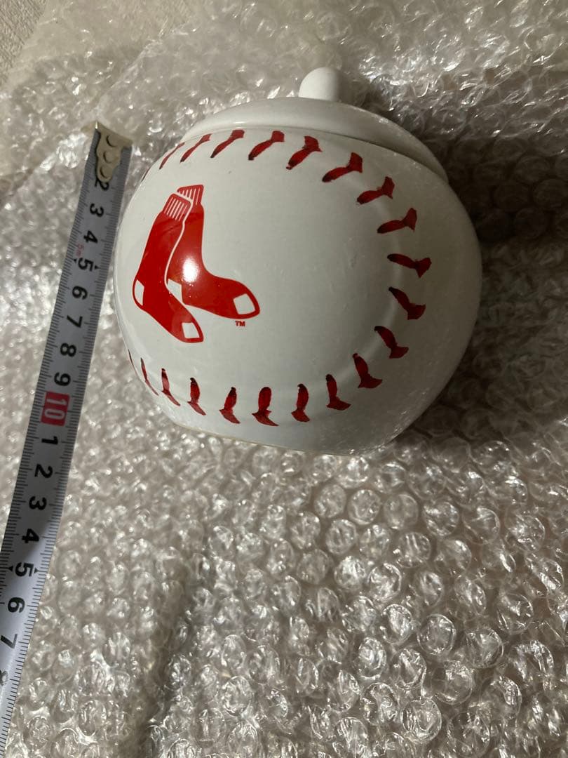 激レア⭐️BOSTON RED SOX 野球ボール型陶器容器