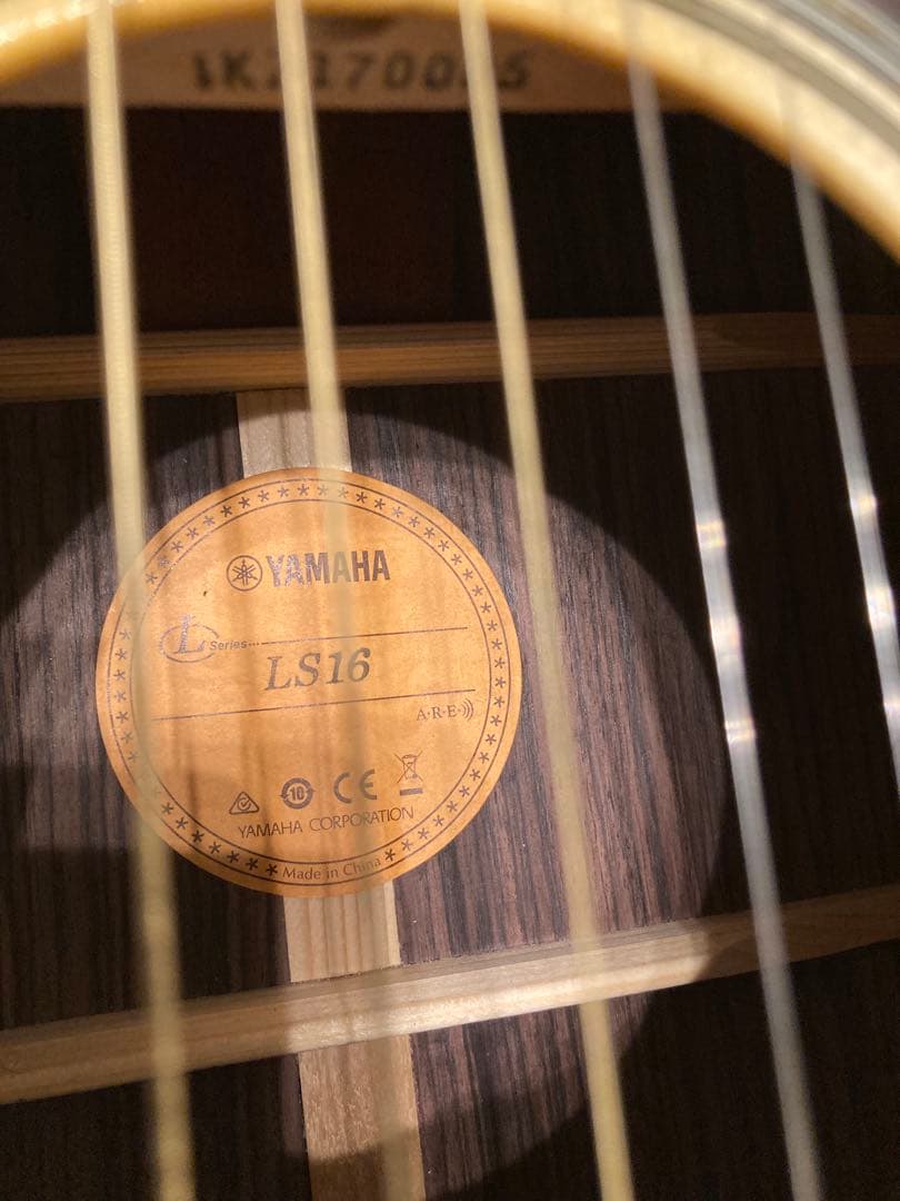 【2024年製/極美品】YAMAHA LS16 ARE 豪華オール単板 ケース付
