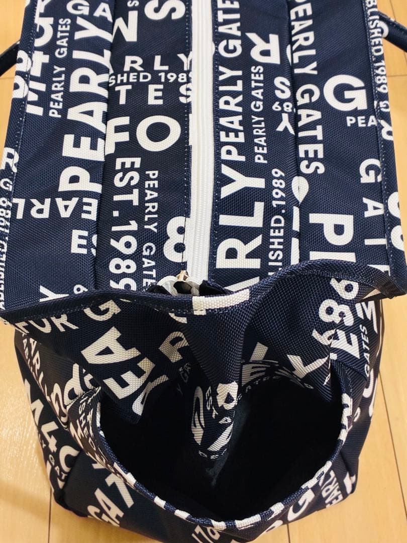 ★WEB限定モデル★PEARLY GATES ボストンバッグ ネイビー♪