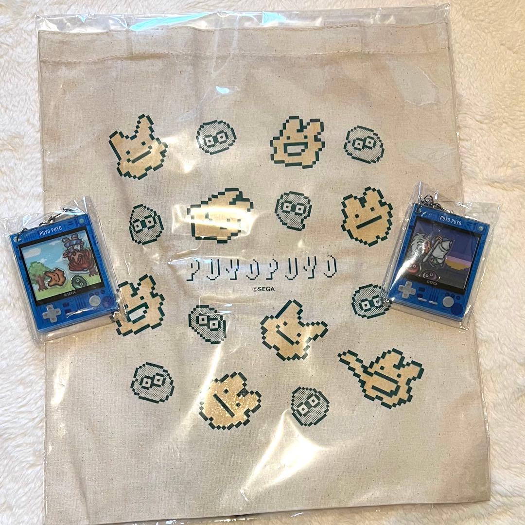 ぷよぷよ PARCO シャカシャカアクリルキーホルダー シェゾ　アルル　トート